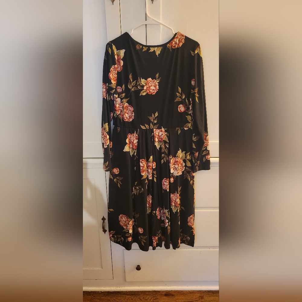 Floral Long Sleeve Dress